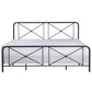 Hillsdale Furniture Williamsburg King Metal Bed, Black Sparkle