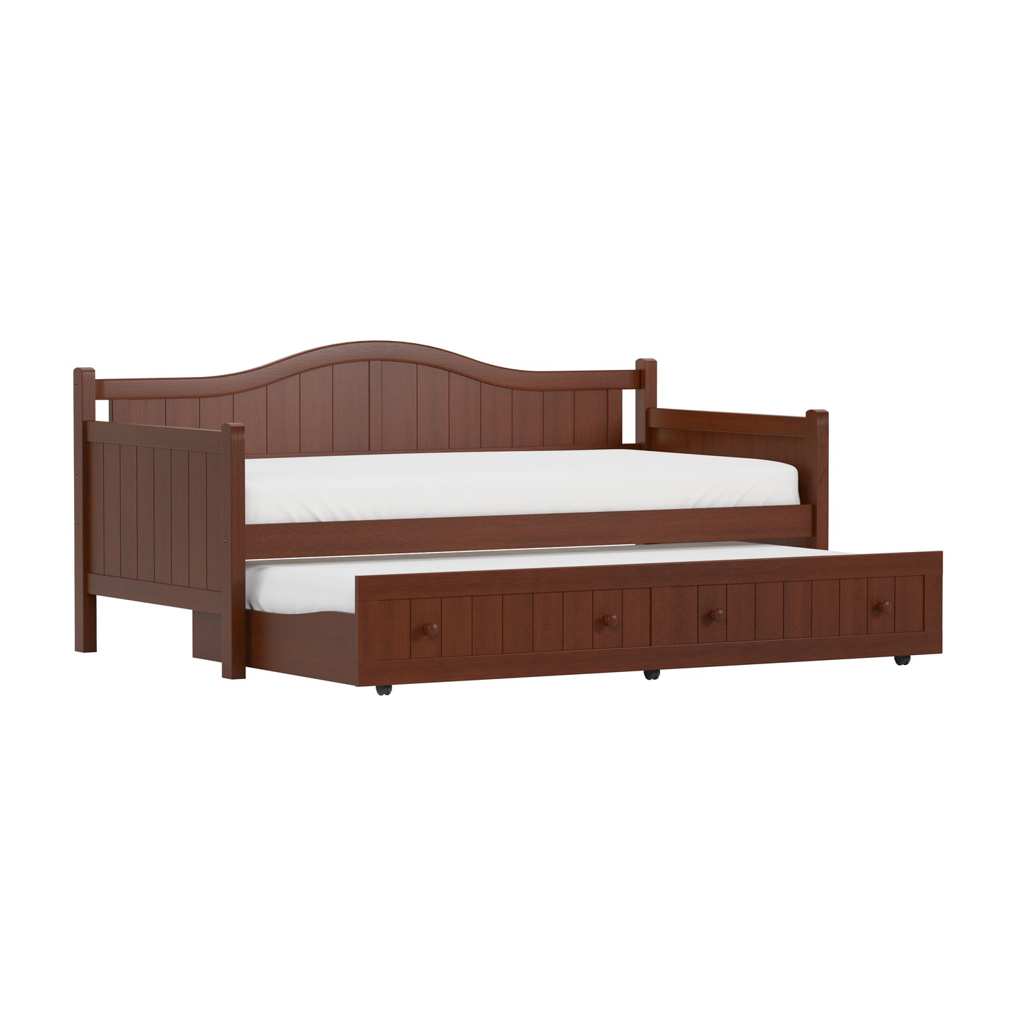 Hillsdale Furniture Staci Wood Daybed with Trundle, Cherry