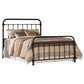 Hillsdale Furniture Kirkland Metal King Bed, Dark Bronze