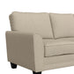 Hillsdale Furniture Daniel Upholstered Sofa, Putty