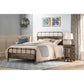 Hillsdale Furniture Grayson Queen Metal Bed, Rubbed Black