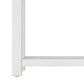 Living Essentials by Hillsdale Harmony Wood Accent Table, Matte White