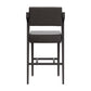 Hillsdale Furniture Snyder Wood Bar Height Stool, Blackwash