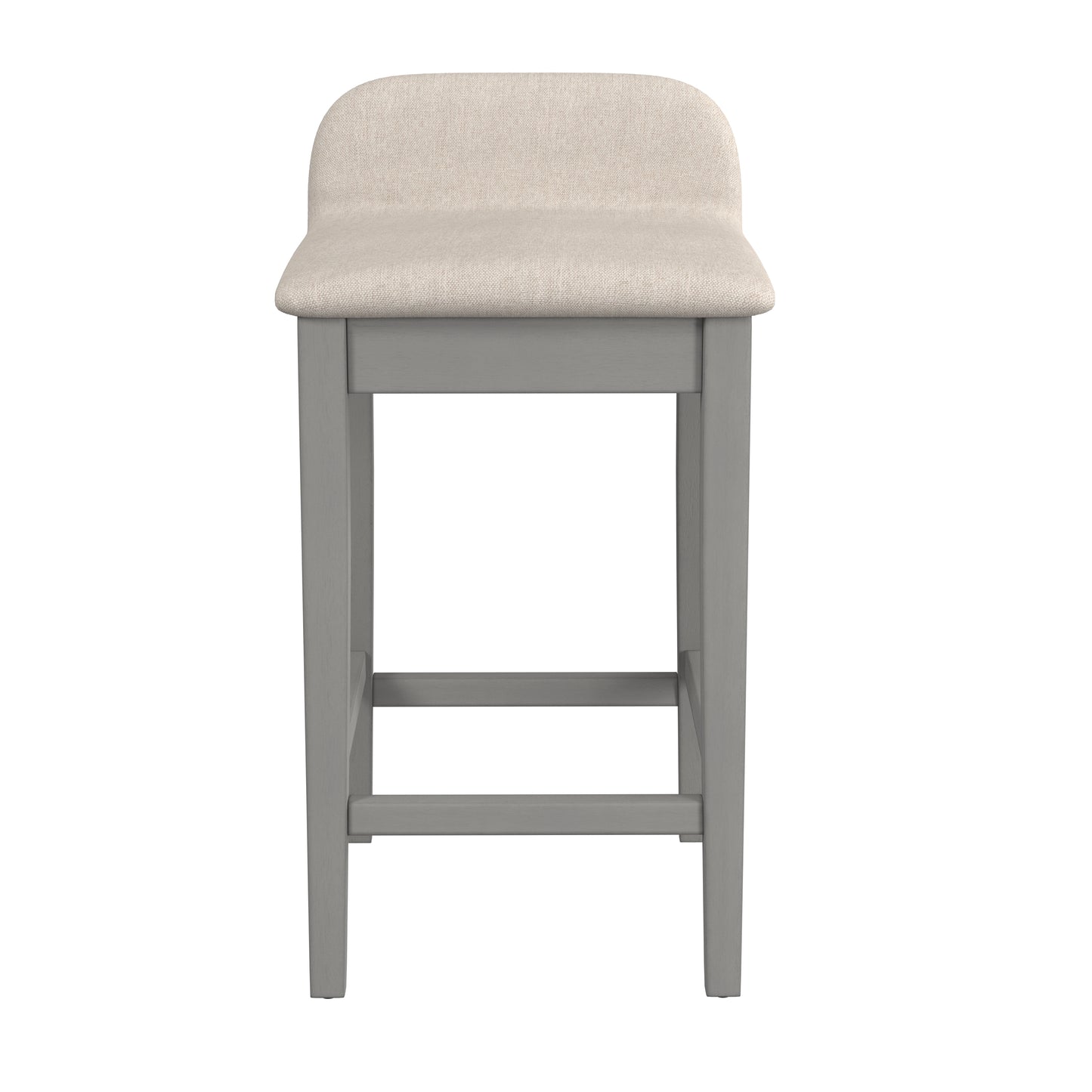 Hillsdale Furniture Maydena Wood Counter Height Stool, Distressed Gray