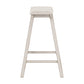 Hillsdale Furniture Moreno Wood Backless Counter Height Stool, Sea White