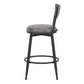 Hillsdale Furniture Dunlap Metal Counter Height Stool, Black