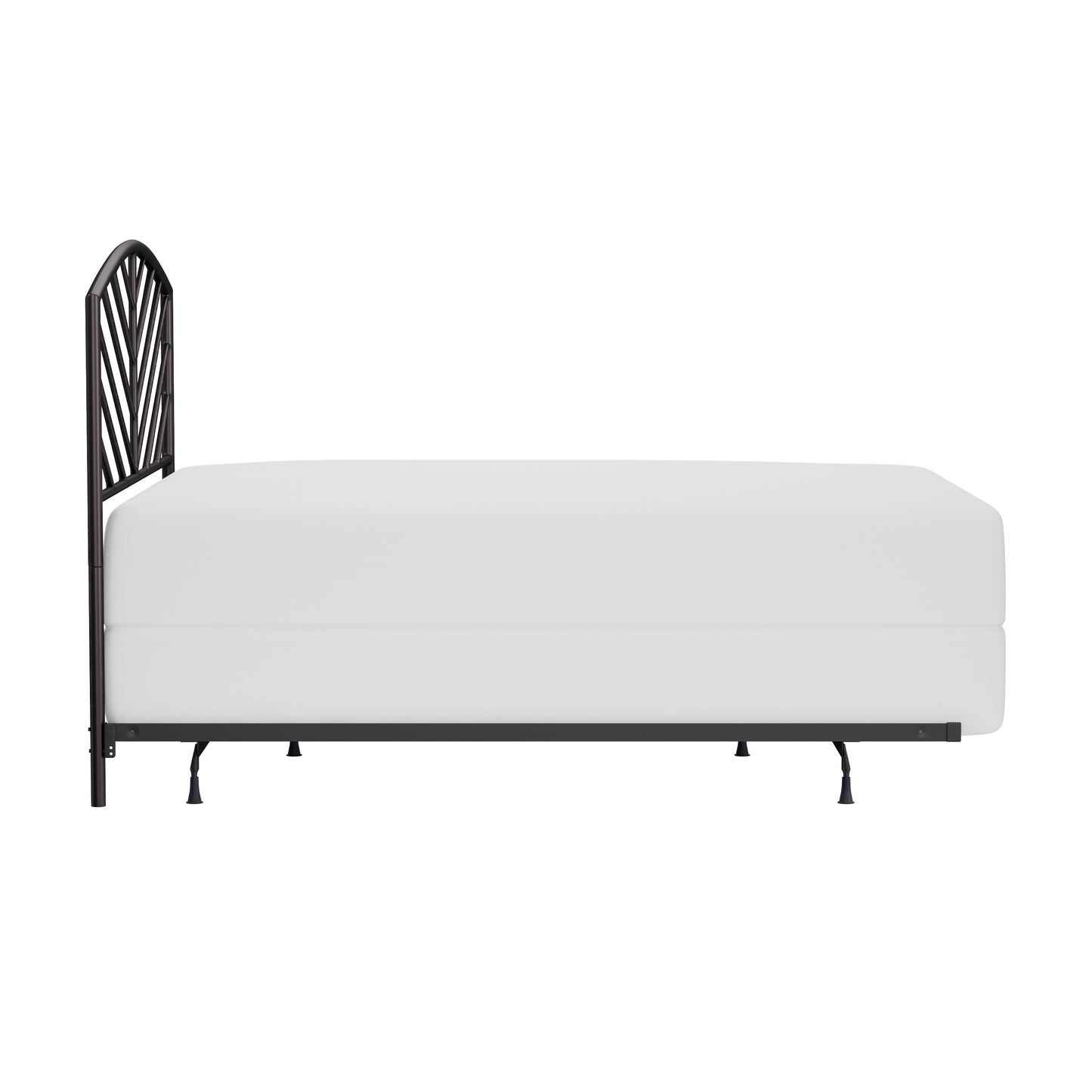 Hillsdale Furniture Essex Metal Queen Headboard with Frame, Gray Bronze