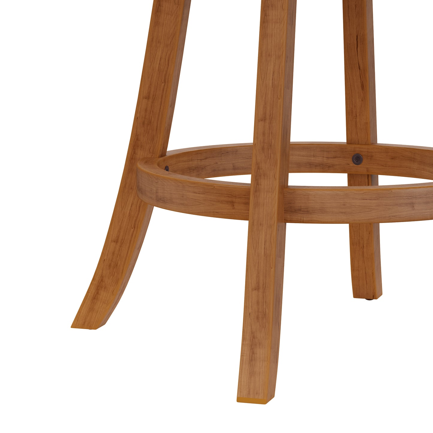 Hillsdale Furniture Fairfox Wood Counter Height Swivel Stool, Oak