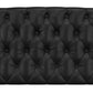 Hillsdale Furniture Hawthorne Queen Upholstered Headboard, Black Faux Leather