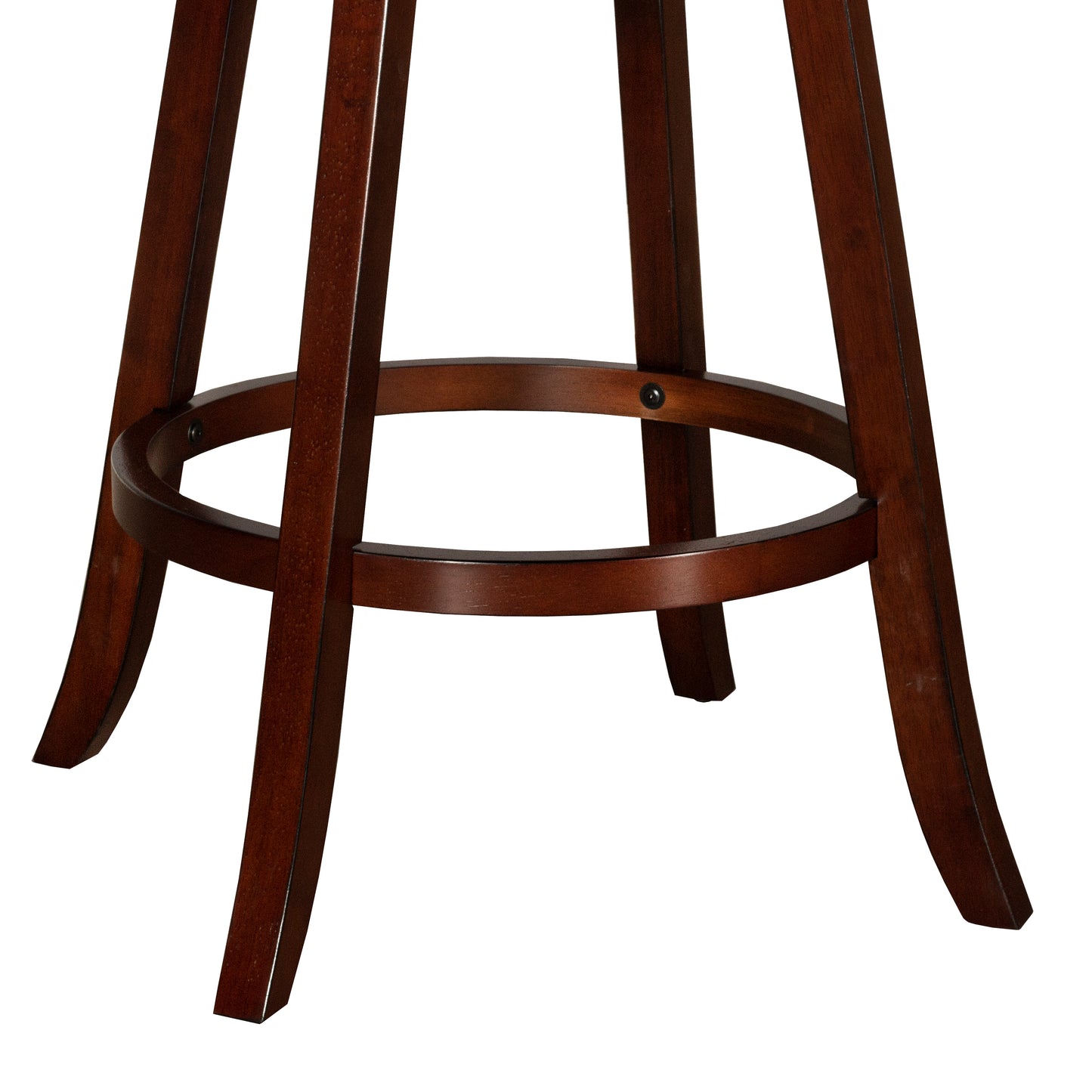 Hillsdale Furniture Tateswood Wood Bar Height Swivel Stool, Cherry