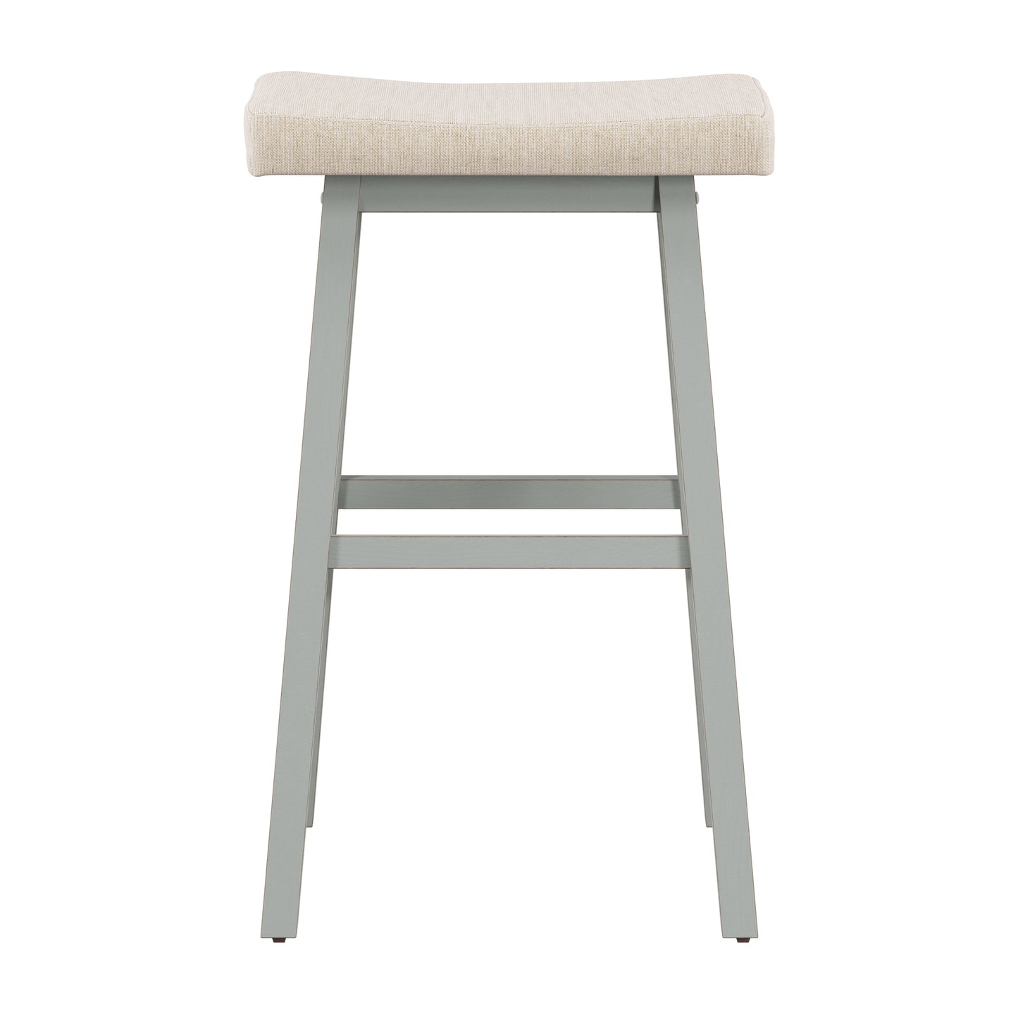 Hillsdale Furniture Moreno Wood Backless Bar Height Stool, Light Aged Blue