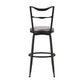 Hillsdale Furniture Larimore Metal Bar Height Stool, Black