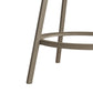 Hillsdale Furniture Canal Street Metal Adjustable Height Stool, Champagne Gold