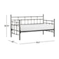 Hillsdale Furniture Providence Metal Twin Daybed, Aged Pewter