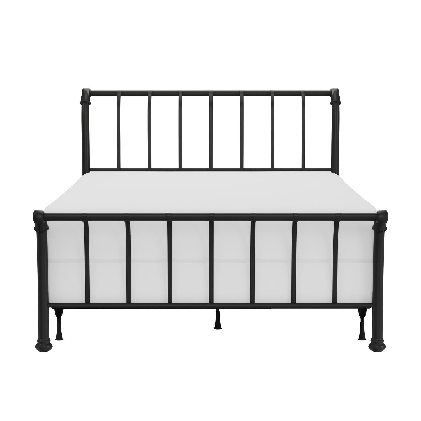 Hillsdale Furniture Janis Queen Metal Bed, Textured Black