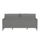 Hillsdale Furniture Alamay Upholstered Sofa, Smoke