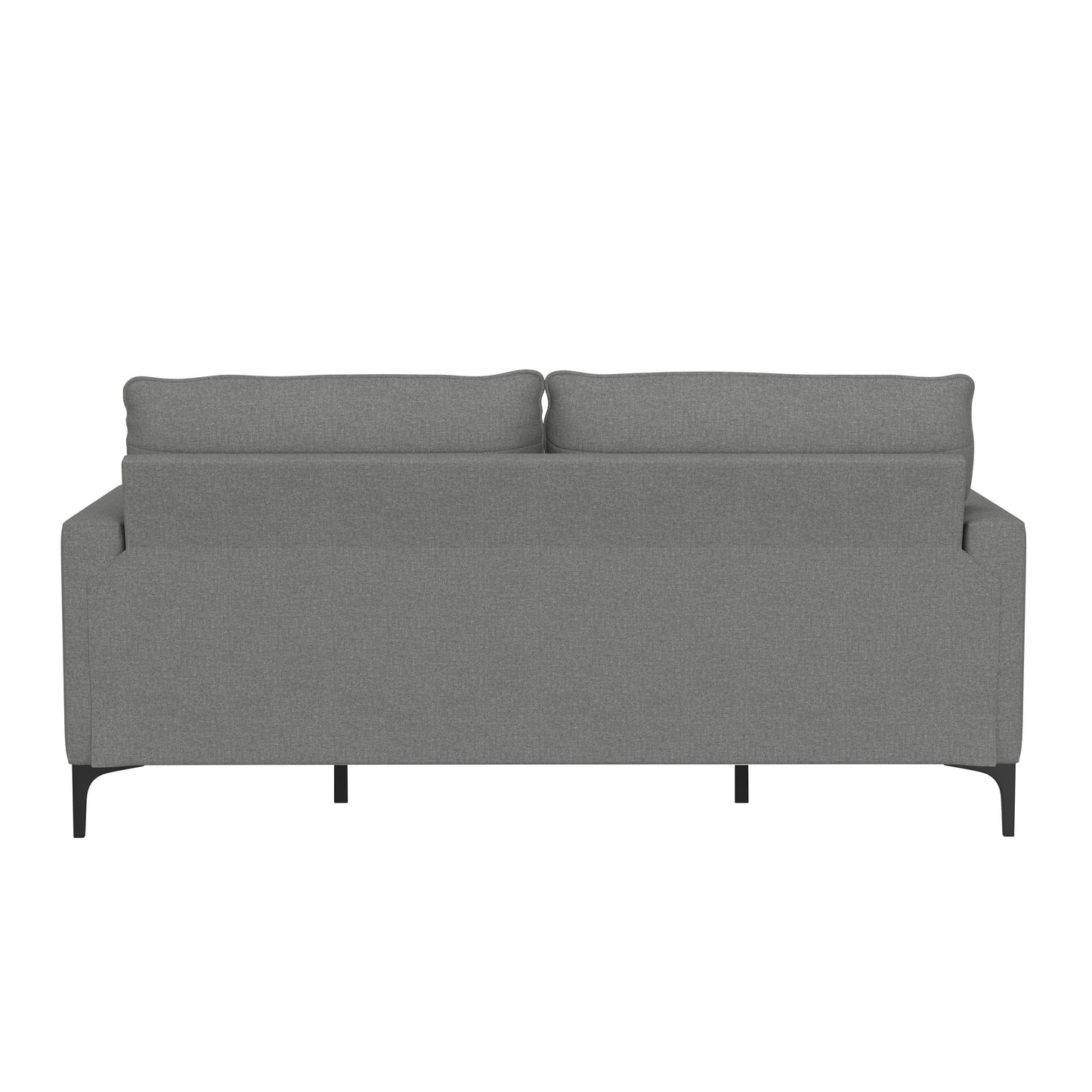 Hillsdale Furniture Alamay Upholstered Sofa, Smoke