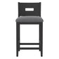 Hillsdale Furniture Allbritton Wood Counter Height Stool, Black