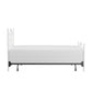 Hillsdale Furniture Ruby Queen Metal Bed, Textured White