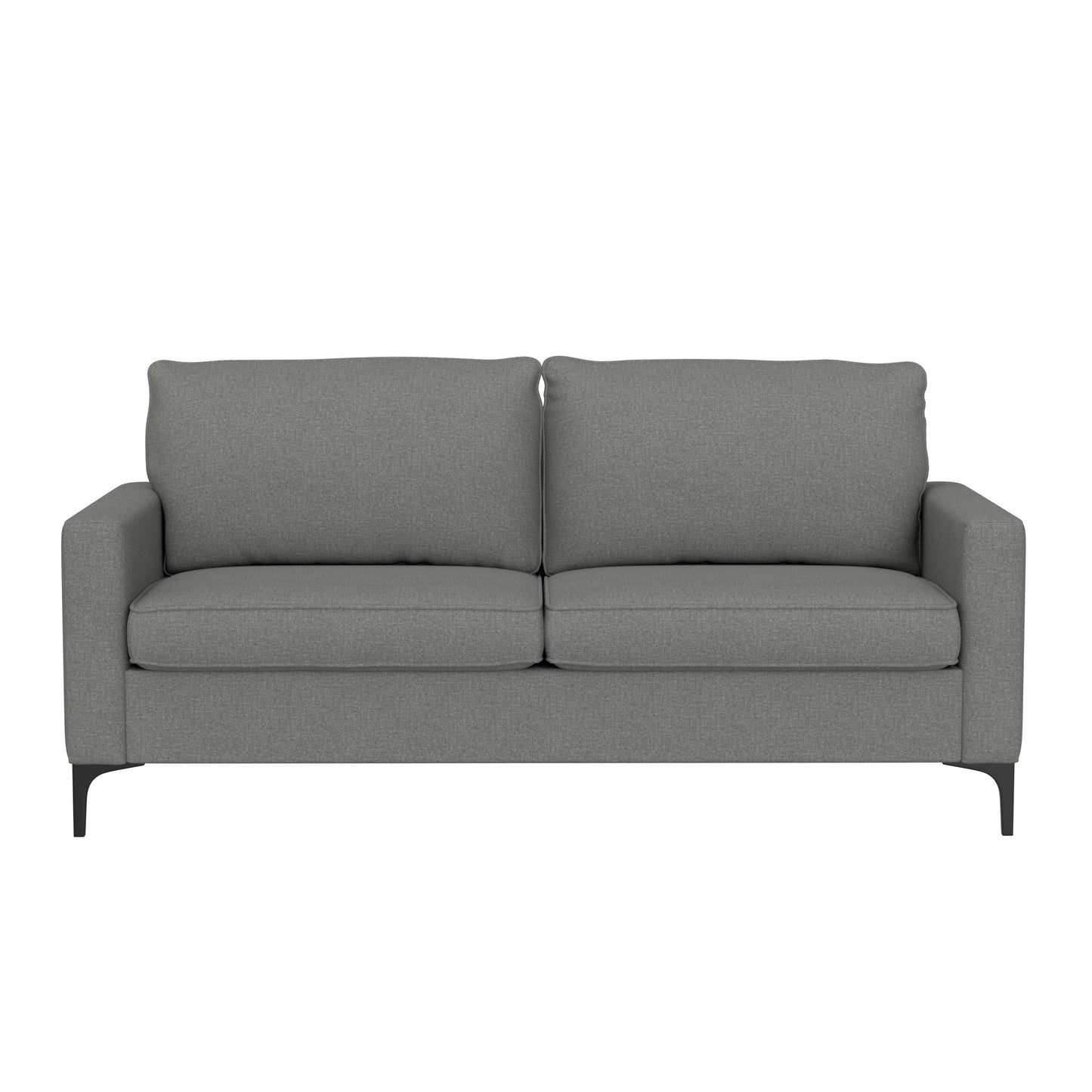 Hillsdale Furniture Alamay Upholstered Sofa, Smoke