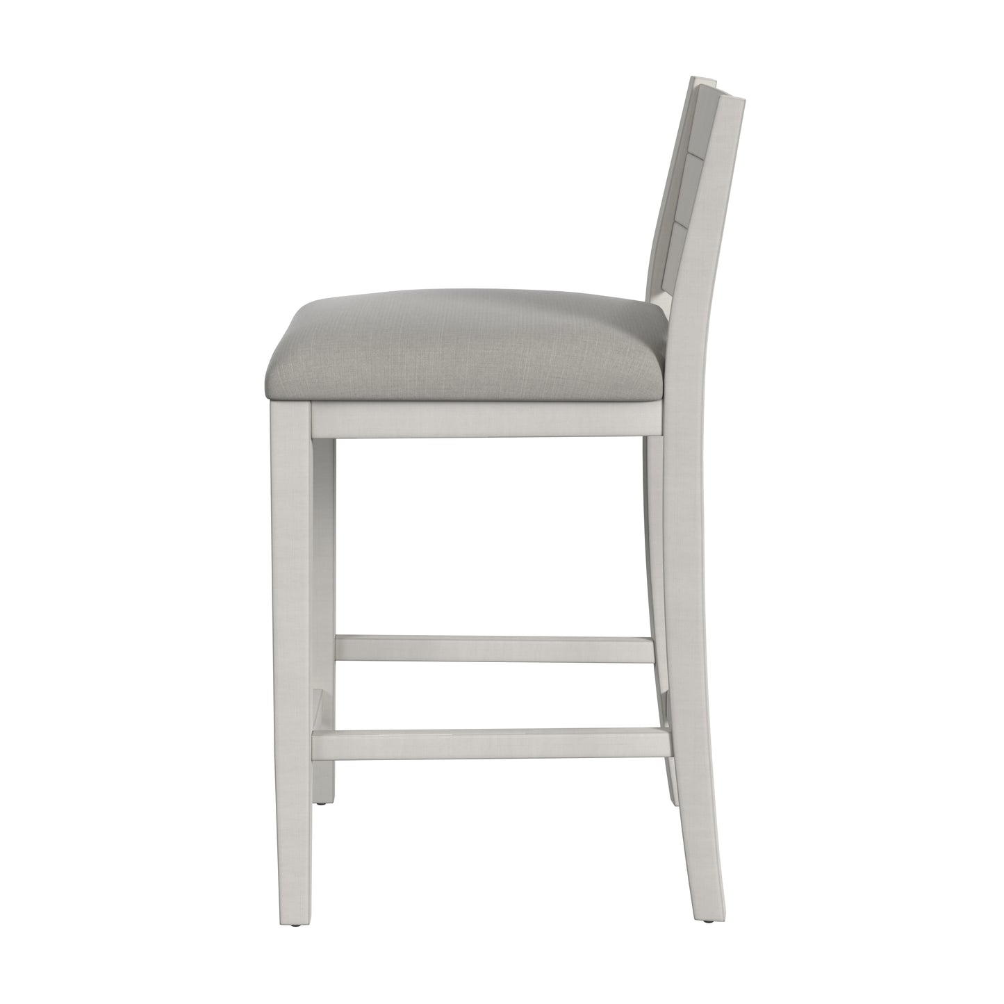 Hillsdale Furniture Fowler Wood Counter Height Stool, Sea White