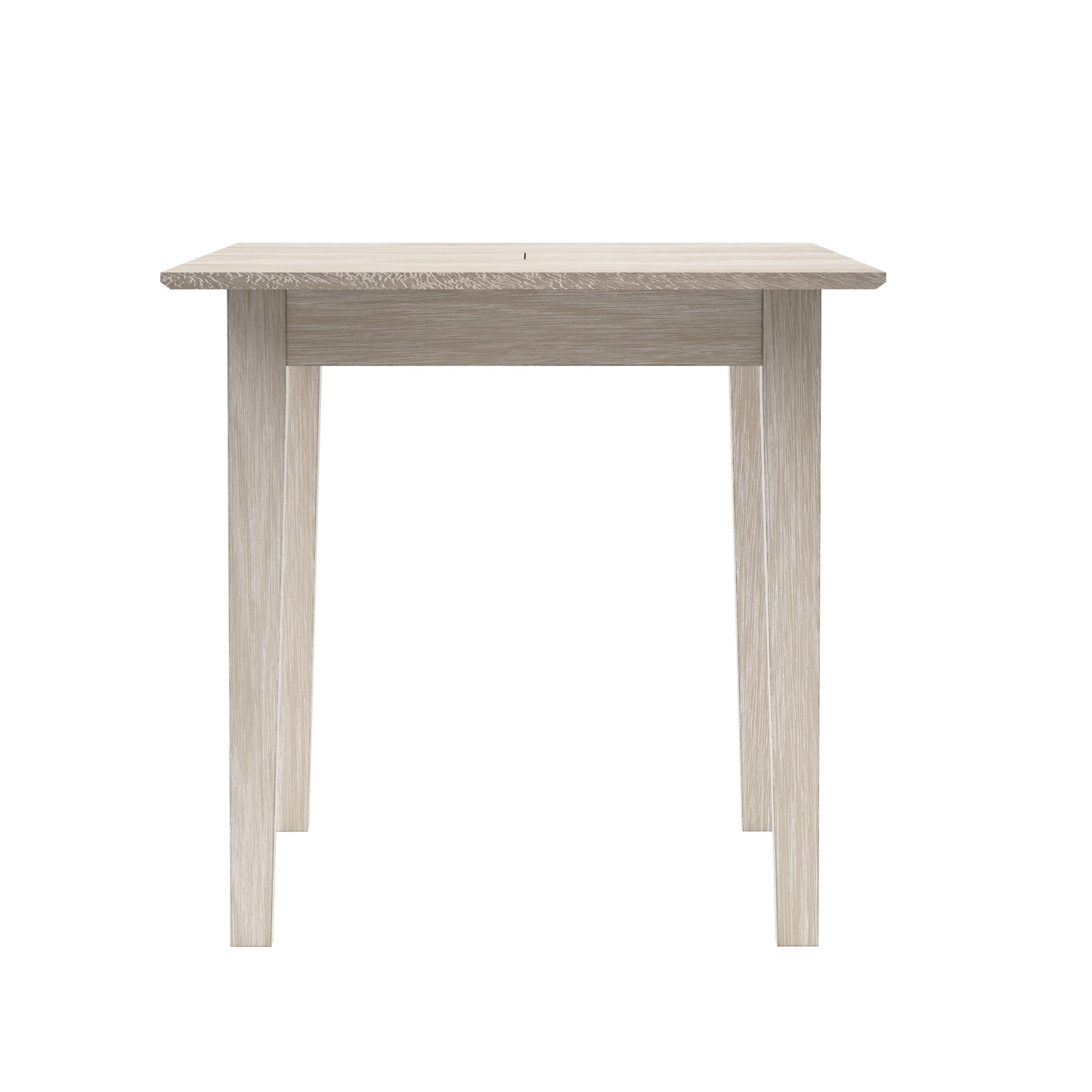 Hillsdale Furniture Spencer Wood Dining Table, White Wire Brush