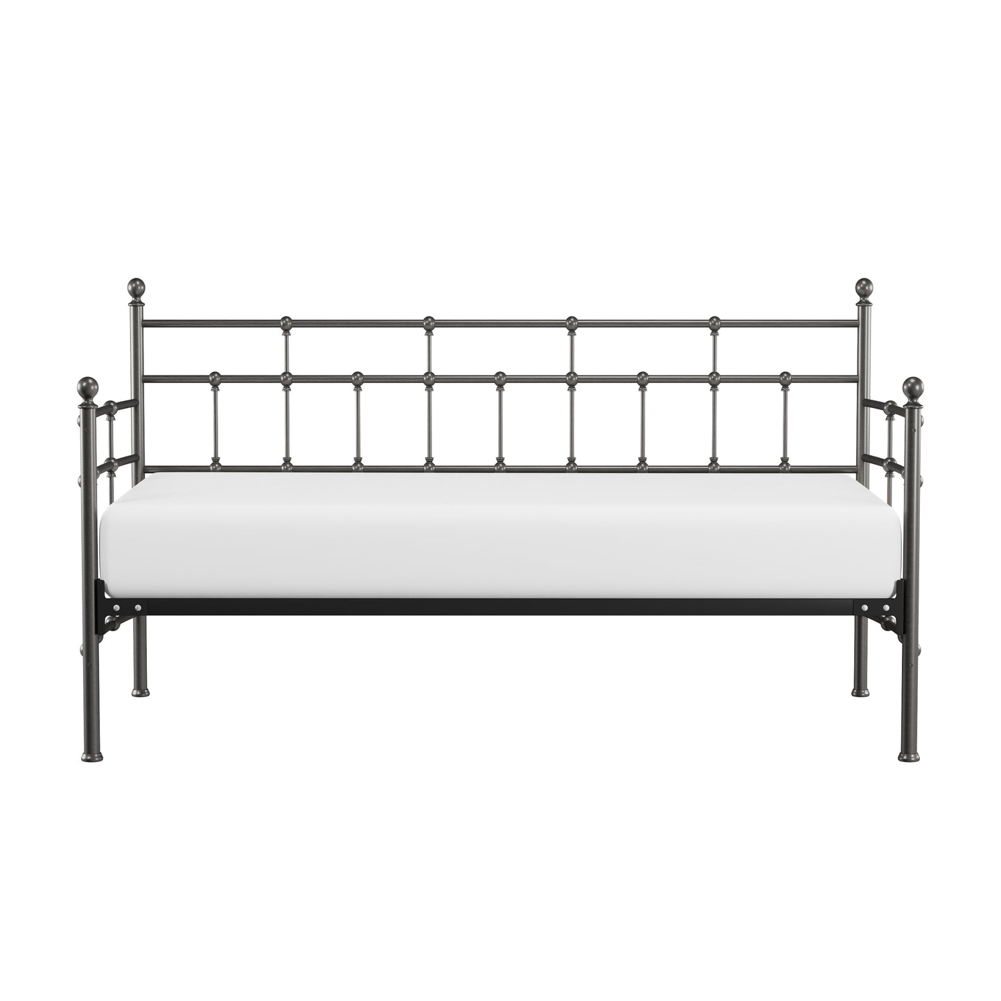 Hillsdale Furniture Providence Metal Twin Daybed, Aged Pewter