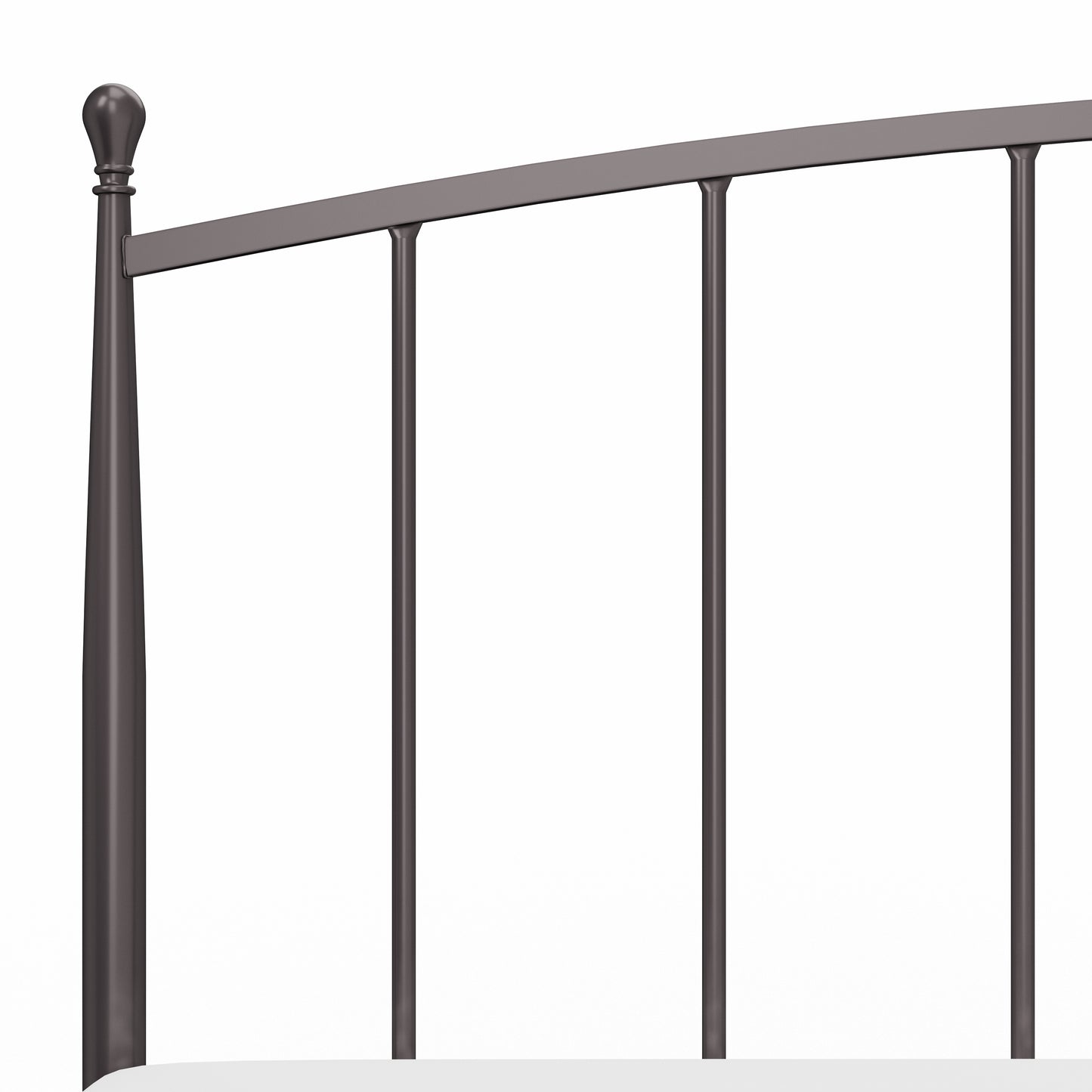 Hillsdale Furniture Warwick King Metal Headboard, Gray Bronze