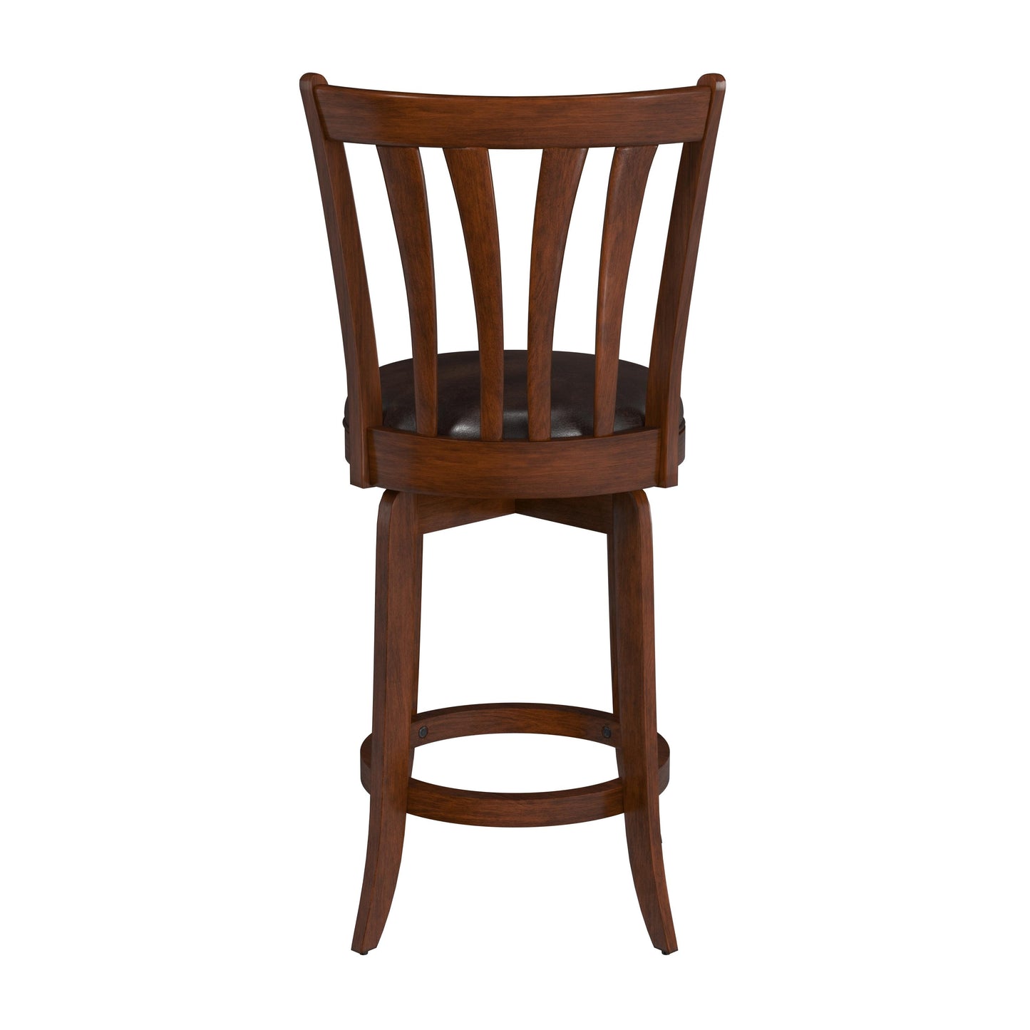 Hillsdale Furniture Savana Wood Counter Height Swivel Stool, Cherry