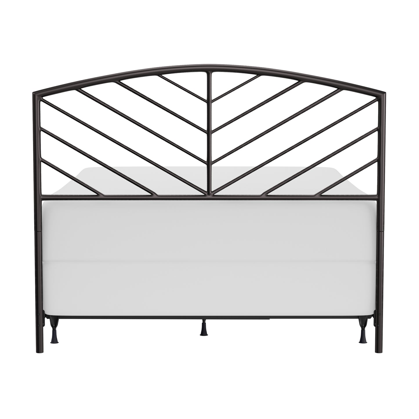 Hillsdale Furniture Essex Metal Queen Headboard with Frame, Gray Bronze