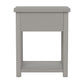 Living Essentials by Hillsdale Harmony Wood Accent Table, Gray