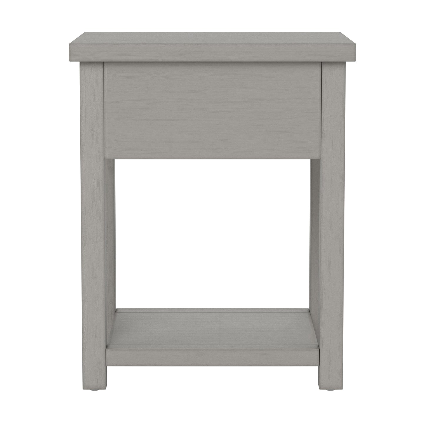 Living Essentials by Hillsdale Harmony Wood Accent Table, Gray