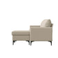 Hillsdale Furniture Alamay Upholstered Reversable Sectional Chaise, Oatmeal