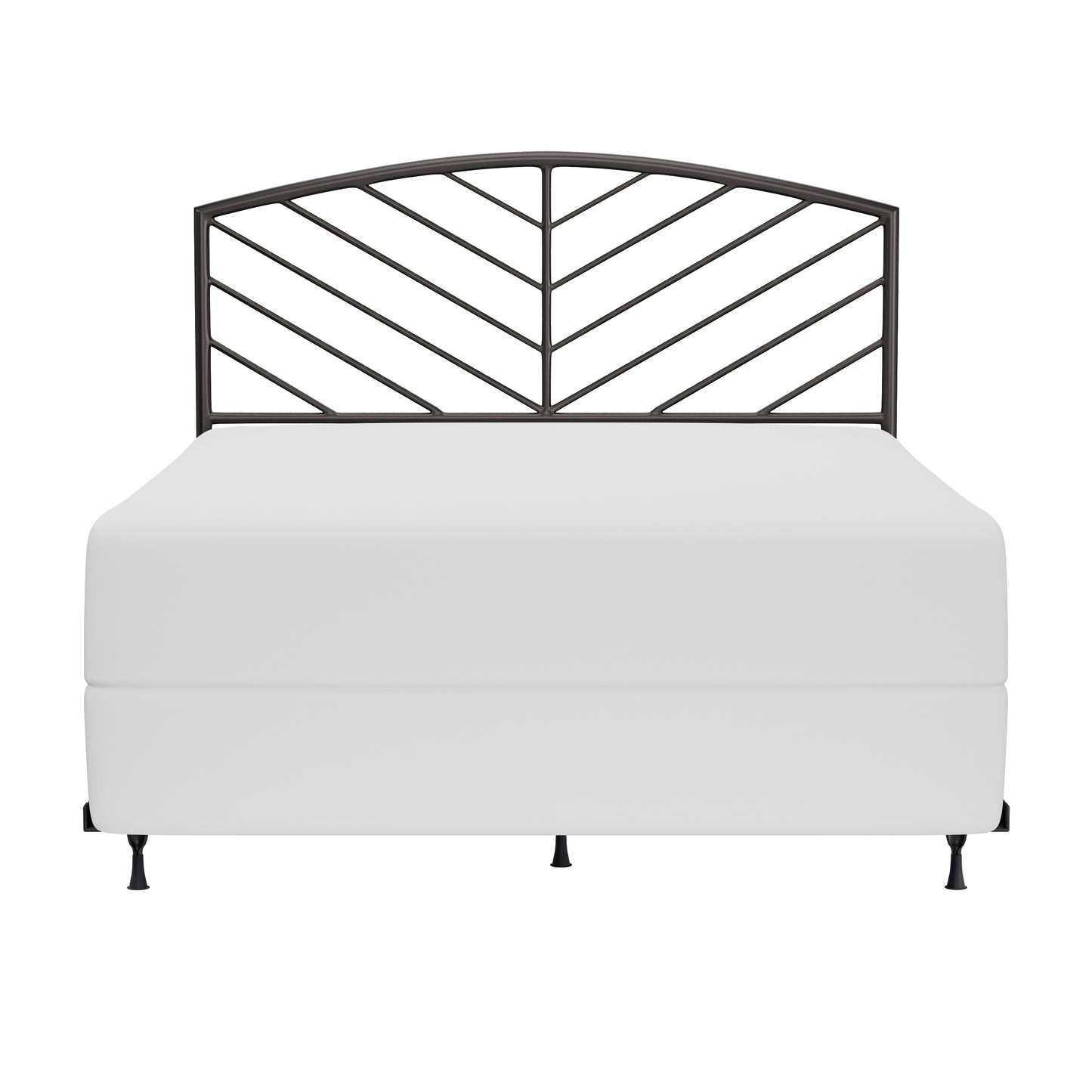 Hillsdale Furniture Essex Metal Queen Headboard with Frame, Gray Bronze