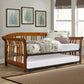 Hillsdale Furniture Dorchester Wood Daybed with Twin Roll Out Trundle, Walnut