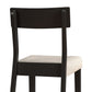 Hillsdale Furniture Knolle Park Wood Counter Height Stool, Set of 2, Black