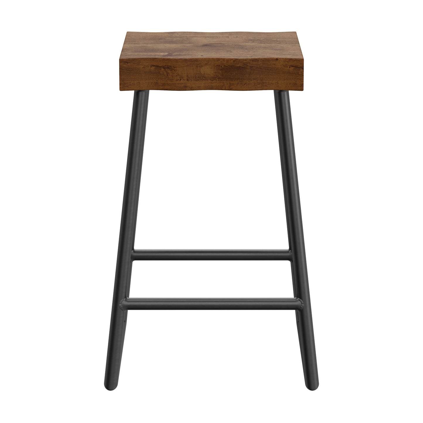 Hillsdale Furniture Emerson Wood Backless Counter Height Stool, Natural Sheesham