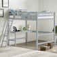 Hillsdale Kids and Teen Caspian Full Loft Bed, Gray