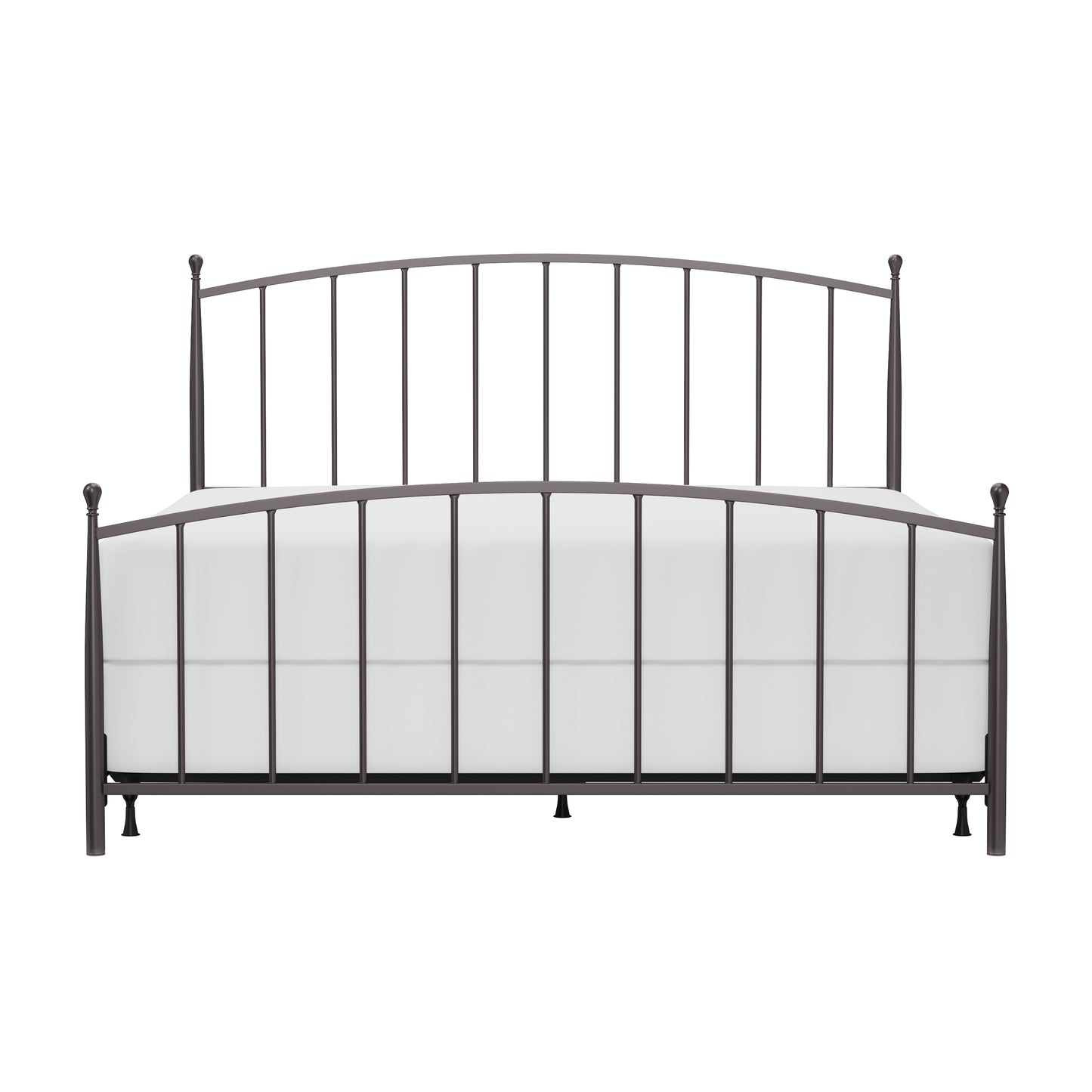 Hillsdale Furniture Warwick King Metal Bed, Gray Bronze