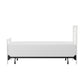 Hillsdale Furniture Ruby Twin Metal Bed, Textured White