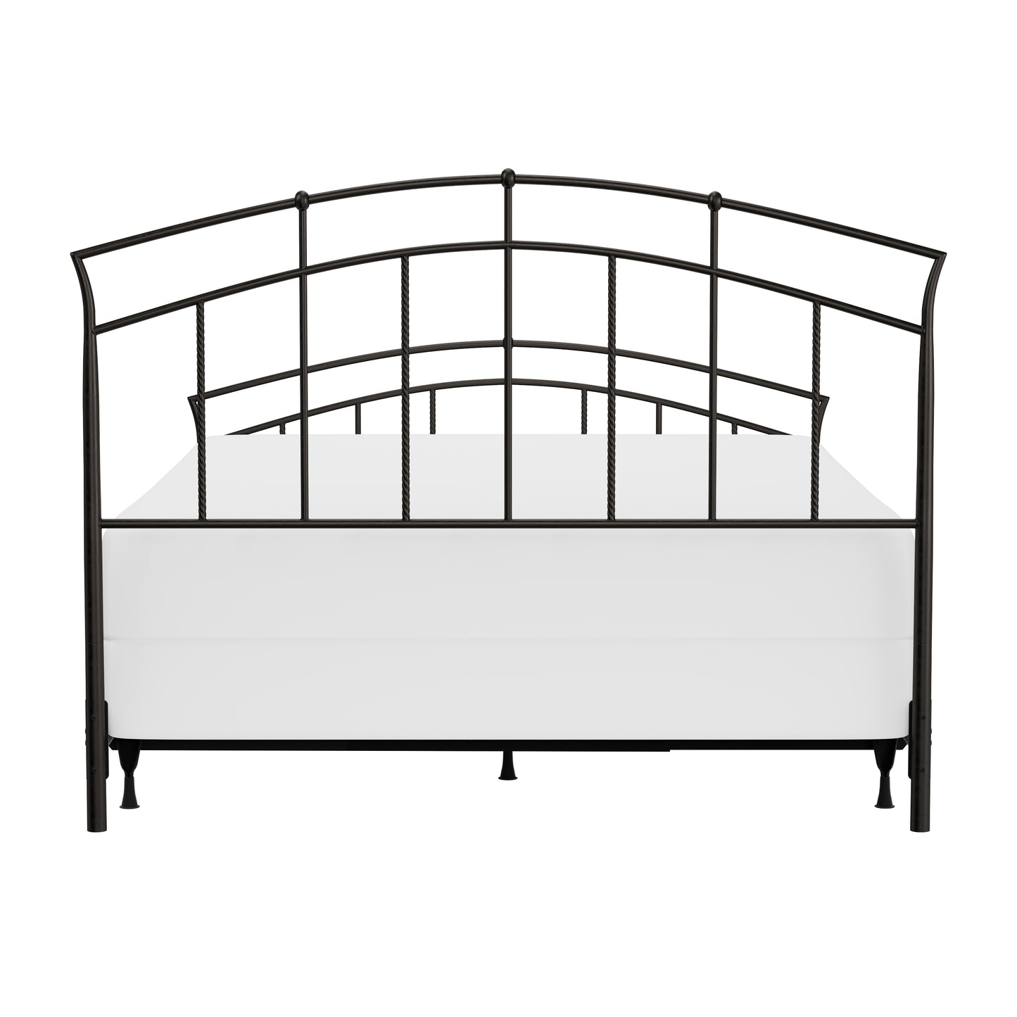 Hillsdale Furniture Vancouver Metal Queen Bed, Antique Brown