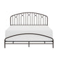 Hillsdale Furniture Riverbrooke Metal Arch Scallop Queen Bed, Bronze