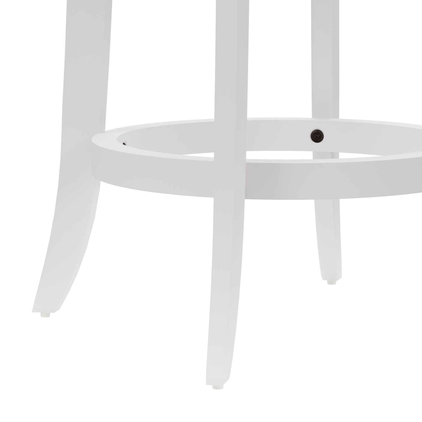 Hillsdale Furniture Presque Isle Wood Counter Height Swivel Stool, White