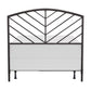 Hillsdale Furniture Essex Metal Full Headboard with Frame, Gray Bronze