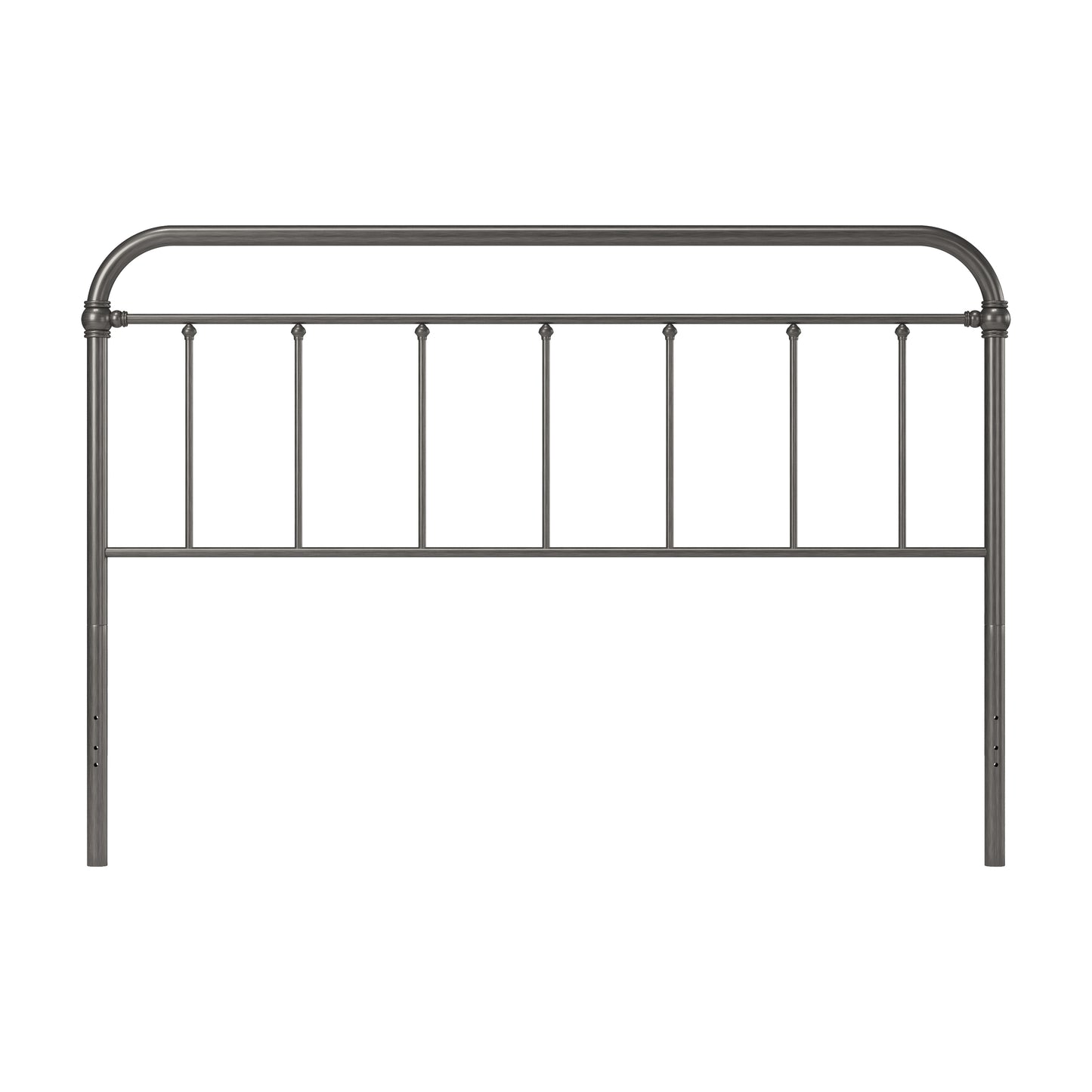 Hillsdale Furniture Kirkland Metal King Headboard, Aged Pewter