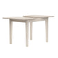 Hillsdale Furniture Spencer Wood Dining Table, White Wire Brush