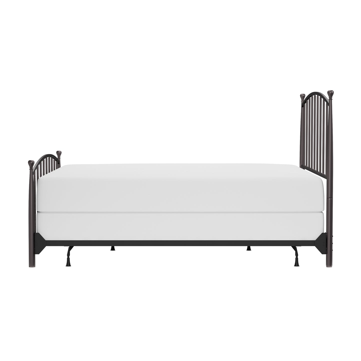 Hillsdale Furniture Warwick King Metal Bed, Gray Bronze