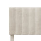 Hillsdale Furniture Crestone Upholstered King Headboard, Cream