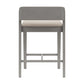 Hillsdale Furniture Dresden Wood Counter Height Stool, Distressed Gray