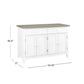 Hillsdale Furniture Clarion Wood Server, Sea White